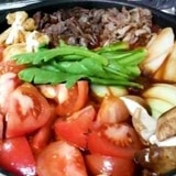 トマトすき焼き鍋